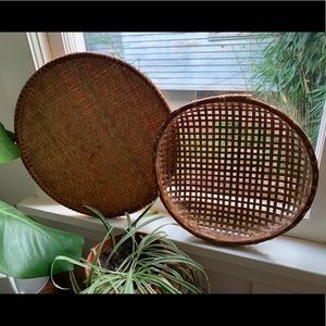 Boho basket decor (2)